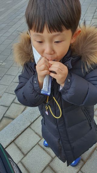 키즈텐플러스 연세 키즈텐 플러스 1개월 — 5점을 준 리뷰어가 2021년 2월 올린 사용 사진