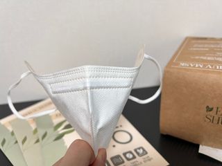 알도(A.L.D.O) 알도 에코슈브 성인 마스크(특대형) — 5점을 준 리뷰어가 2022년 9월 올린 사용 사진