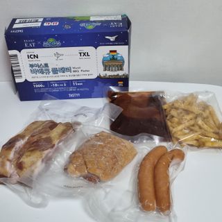 [테이스티나인] [레디잇x부루마불] 부어스트 바베큐 플래터 1000g — 5점을 준 리뷰어가 2022년 4월 올린 사용 사진