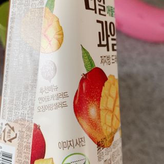 [풀무원] 리얼 과일  저지방 드레싱 240g 3종 — 5점을 준 리뷰어가 2021년 2월 올린 사용 사진