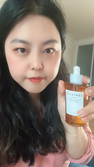 MF[스킨1004] 마다가스카르 센텔라 앰플 100ml — 5점을 준 리뷰어가 2024년 5월 올린 사용 사진