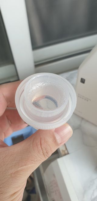[생활공작소] 섬유유연제 + 세탁세제 1.5L 릴리향 — 4.5점을 준 리뷰어가 2021년 2월 올린 사용 사진
