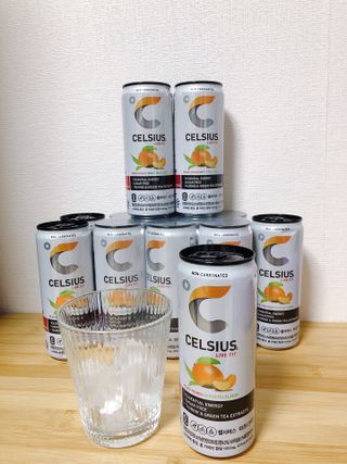 셀시어스 오리지널 325ml 에너지 비타민 피트니스 드링크(24can) 다이어트 음료 — 5점을 준 리뷰어가 2022년 5월 올린 사용 사진
