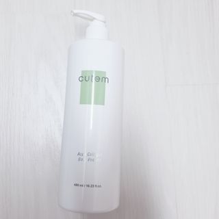 큐템 아쿠아콜라겐 바디필링 — 5점을 준 리뷰어가 2021년 3월 올린 사용 사진