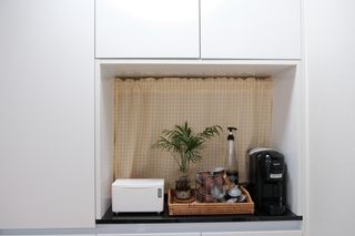 창신리빙 [프랑코 스마트 마스크·물티슈 보관함 오픈캡형] 똑똑한 정리 수납 — 5점을 준 리뷰어가 2021년 7월 올린 사용 사진