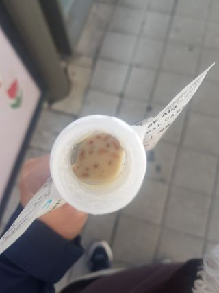 다미즐 [아이슈어] 맛있는 관리의 시작 그래놀라 풀믹스 쉐이크 4종 택 1/7일분/초콜릿, 고구마, 곡물, 바나나 — 4점을 준 리뷰어가 2021년 4월 올린 사용 사진