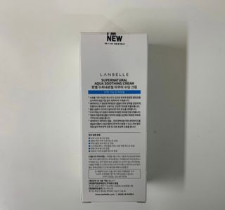 랑벨 수퍼내츄럴 아쿠아 수딩 크림 100ml — 5점을 준 리뷰어가 2022년 7월 올린 사용 사진