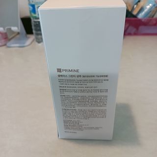 프리마인 더이상 뻣뻣하고 효과없는 탈모샴푸는 NO. 근본부터 케어하는 셀베이스 그린티샴푸(500ml) — 5점을 준 리뷰어가 2023년 3월 올린 사용 사진