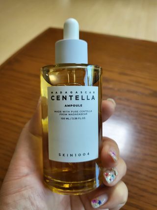 [스킨1004] 마다가스카르 센텔라 앰플 100ml — 4.5점을 준 리뷰어가 2024년 6월 올린 사용 사진