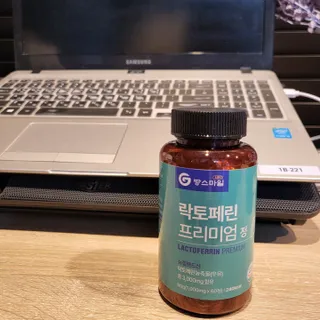 짱스마일 락토페린 프리미엄 정 1000ml x 60정 — 5점을 준 리뷰어가 2023년 1월 올린 사용 사진