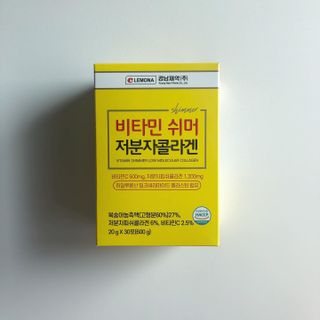 자연에온 경남제약 비타민 쉬머 저분자콜라겐 20g x 30포 — 5점을 준 리뷰어가 2021년 12월 올린 사용 사진
