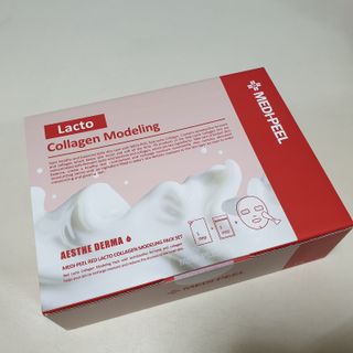 메디필 레드 락토 콜라겐 모델링 팩 — 5점을 준 리뷰어가 2021년 3월 올린 사용 사진