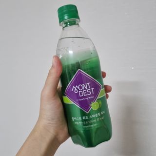 몽베스트 Montbest with Sparkling water Lime20병 — 4점을 준 리뷰어가 2022년 8월 올린 사용 사진