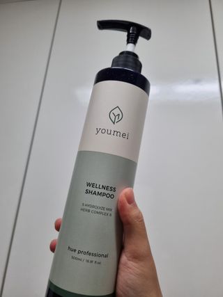유메이 웰니스 샴푸 500ml — 4.5점을 준 리뷰어가 2022년 1월 올린 사용 사진
