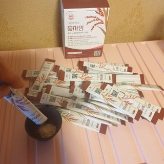 하루 1포로 콜레스테롤, 유산균, 고역가 소화효소까지 한번에 섭취! 다온바이오 홍자임 1개월분(30포) — 5점을 준 리뷰어가 2022년 12월 올린 사용 사진