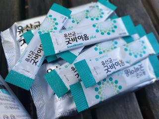 프리마인 유산균 국가지정연구소 선정, 살아있는 생유산균 200억 마리의 힘. 유산균n굿바이옴플러스 — 5점을 준 리뷰어가 2021년 10월 올린 사용 사진