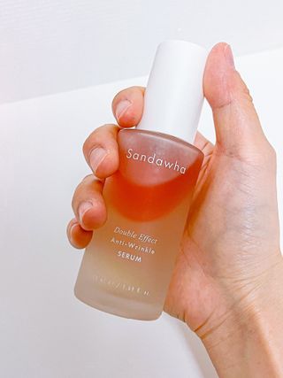 산다화 더블 이펙트 안티 링클 세럼 50ml — 5점을 준 리뷰어가 2023년 11월 올린 사용 사진