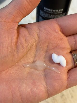 웰피아생활건강 웰피아 올인원 남성화장품 옴므페론 — 5점을 준 리뷰어가 2023년 1월 올린 사용 사진