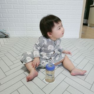 유비맘 PPSU 젖병 노꼭지_200ml_컬러 랜덤 발송 — 5점을 준 리뷰어가 2021년 1월 올린 사용 사진