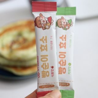 아이비웰니스 빵순이 식탁 위의 필수템! 빵순이 효소 키위맛 100포 + 석류맛 14포 (총 114포) — 5점을 준 리뷰어가 2023년 1월 올린 사용 사진