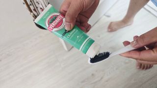 [구매평]베르단테 고불소 충치 치석케어 잇몸치약, 100ml, 3개 — 5점을 준 리뷰어가 2025년 6월 올린 사용 사진