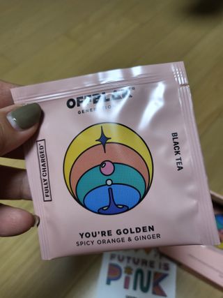 [오프블랙] 아침을 상큼하게 시작하는 에너지티! 유아골든 블렌딩홍차 12T — 4.5점을 준 리뷰어가 2021년 11월 올린 사용 사진
