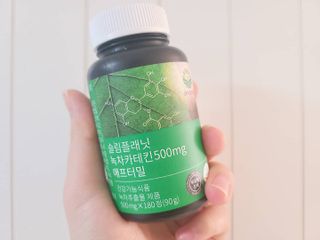 슬림플래닛 녹차카테킨 500mg 애프터밀 — 5점을 준 리뷰어가 2021년 3월 올린 사용 사진