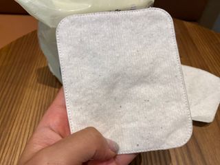 디어엘로디 오가닉 무표백 건티슈 — 5점을 준 리뷰어가 2022년 6월 올린 사용 사진