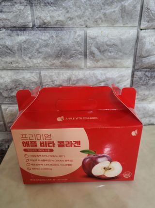 소담스퀘어 상암 [애플트리] 프리미엄 애플 비타 콜라겐 — 5점을 준 리뷰어가 2022년 12월 올린 사용 사진