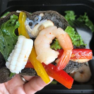 참살이도시락 작심삼일 샐러드도시락 3개 맛보기 새벽배송 또는 택배배송 — 5점을 준 리뷰어가 2021년 7월 올린 사용 사진