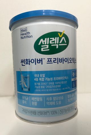 셀렉스 썬화이버 프리바이오틱스 — 4점을 준 리뷰어가 2021년 12월 올린 사용 사진