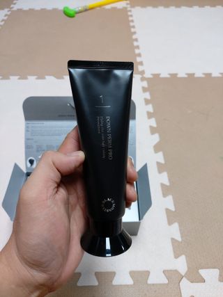 블랙몬스터 다운펌 프로 키트 — 4점을 준 리뷰어가 2021년 8월 올린 사용 사진