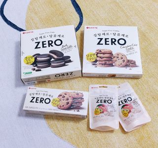 ZERO (초콜릿 칩 쿠키, 카카오 케이크, 후르츠 젤리, 아이스 콜라, 아이스 초코바) — 5점을 준 리뷰어가 2022년 6월 올린 사용 사진