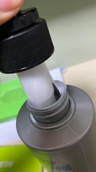 다슈코리아 다슈 데일리 두피 딥 클렌징 샴푸 500ml — 5점을 준 리뷰어가 2021년 2월 올린 사용 사진