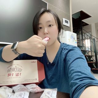 푸디푸디 1일1떡  가래떡 낱개포장 아침식사 식사대용 7종 세트 혼합 (14개입) — 4점을 준 리뷰어가 2022년 5월 올린 사용 사진