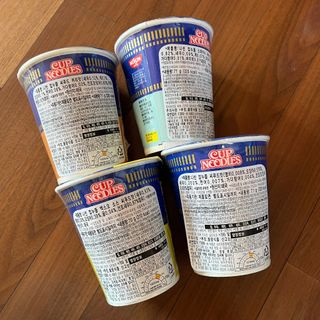 NISSIN 닛신 컵누들  4종 - 씨푸드오리지날, 씨푸드 스파이시, 씨푸드 커리, 씨푸드 XO소스 — 4점을 준 리뷰어가 2022년 1월 올린 사용 사진