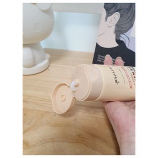 썸헤어 / SUMHAIR 썸헤어 프로틴 리치 머랭 트리트먼트 극손상모 전용 케어 — 5점을 준 리뷰어가 2021년 5월 올린 사용 사진