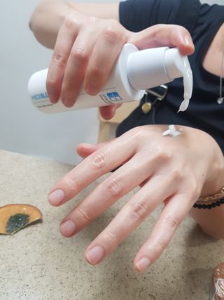 메디블레스 바이탈 베리어 로션 — 5점을 준 리뷰어가 2022년 5월 올린 사용 사진