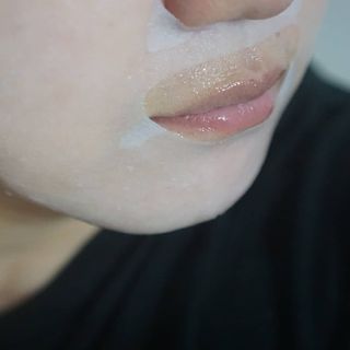 메디힐 올리브영 1등 마스크팩 워터마이드팩 2매 + 티트리팩 2매 기획세트 — 3점을 준 리뷰어가 2021년 3월 올린 사용 사진