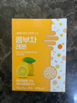 참앤들황토농원 7가지 맛! 탄산 톡톡! 스파클링! 데이앤 콤부차 7종 10포 1박스씩 ★총 7박스★ — 5점을 준 리뷰어가 2023년 1월 올린 사용 사진