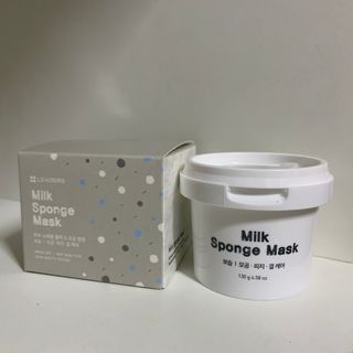 리더스코스메틱 리더스 밀크 스폰지 마스크 — 5점을 준 리뷰어가 2021년 2월 올린 사용 사진