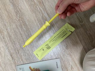 신비애(sinbiae) [신비애] 에센셜 락토 7개입 — 4.5점을 준 리뷰어가 2022년 9월 올린 사용 사진