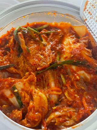셰프애찬 알배기 겉절이 김치 1kg — 5점을 준 리뷰어가 2022년 11월 올린 사용 사진