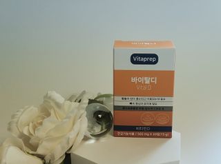 뉴트리션팩토리 비타프렙 바이탈디 비타민D 500mg — 4점을 준 리뷰어가 2021년 8월 올린 사용 사진