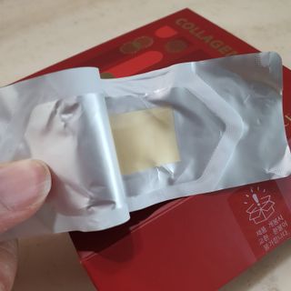 프리마인 귀족의 콜라겐, 92배 흡수율. 럭셔리 프리미엄 셀라브 콜라겐필름 30매 — 5점을 준 리뷰어가 2022년 5월 올린 사용 사진