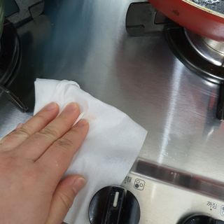 햅스 세균없는 주방 대형 2팩, HAPS sanitizer wipe — 5점을 준 리뷰어가 2022년 2월 올린 사용 사진