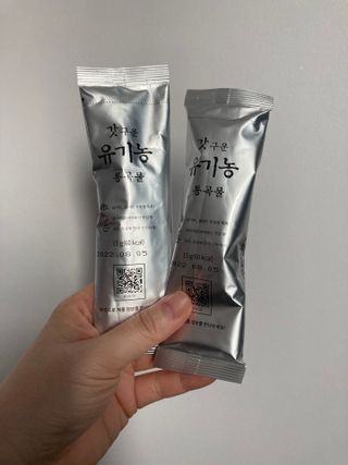 씨알푸드 유기농 쌀 시리얼 390g + 갓 구운 유기농 발아통곡물 150g — 5점을 준 리뷰어가 2021년 12월 올린 사용 사진