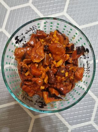 자연풍미 문어직화볶음 3종 (불고기, 불곱창, 치즈불닭) — 4점을 준 리뷰어가 2022년 6월 올린 사용 사진