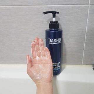 다슈코리아 다슈 데일리 단백질 한방 두피 골드 샴푸 500ml — 4점을 준 리뷰어가 2021년 1월 올린 사용 사진