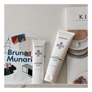 바노바기 코스메틱 바노바기 밀크씨슬 리페어 시카 폼 클렌저 플러스 120ml + 선스크린 플러스 50ml — 5점을 준 리뷰어가 2023년 8월 올린 사용 사진